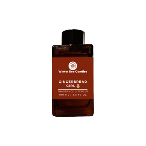 Dyfuzor z patyczkami Winter Bee Candles - Gingerbread Girl  - 100ml