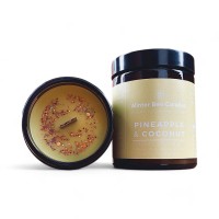 Świeca sojowa Winter Bee Candles - Pineapple & Coconut - 150g - Ostatnie sztuki!