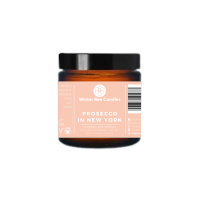 Świeca sojowa Winter Bee Candles - Prosecco in New York - 100g