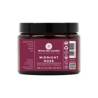 Świeca sojowa Winter Bee Candles - Midnight Rose - 400g