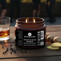 Świeca sojowa Winter Bee Candles - Suspicious Minds - 400g