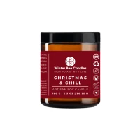 Świeca sojowa Winter Bee Candles - Christmas & Chill - 150g
