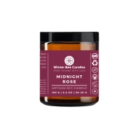 Świeca sojowa Winter Bee Candles - Midnight Rose - 150g