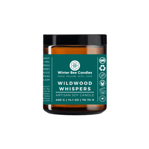 Świeca sojowa Winter Bee Candles - Wildwood Whispers - 150g