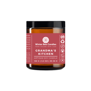 Świeca sojowa Winter Bee Candles - Grandma's Kitchen - 150g