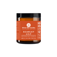 Świeca sojowa Winter Bee Candles - Scarlet Lily - 150g