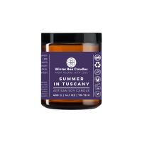Świeca sojowa Winter Bee Candles - Summer in Tuscany - 150g