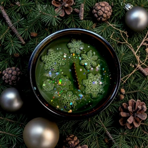 Świeca sojowa Winter Bee Candles - Smells Like Christmas - 400g